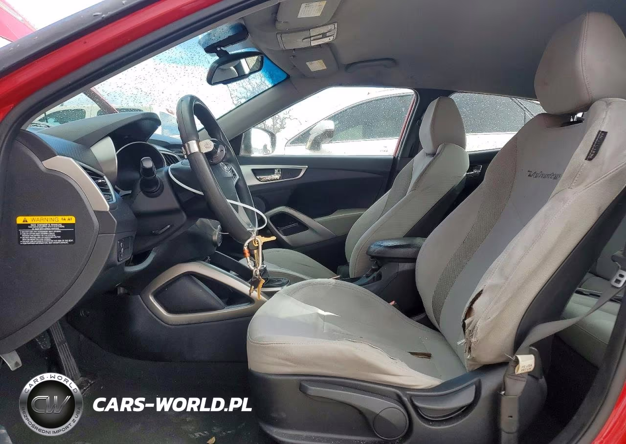 2013 Hyundai Veloster VIN:KMHTC6AD5DU093164 - 7