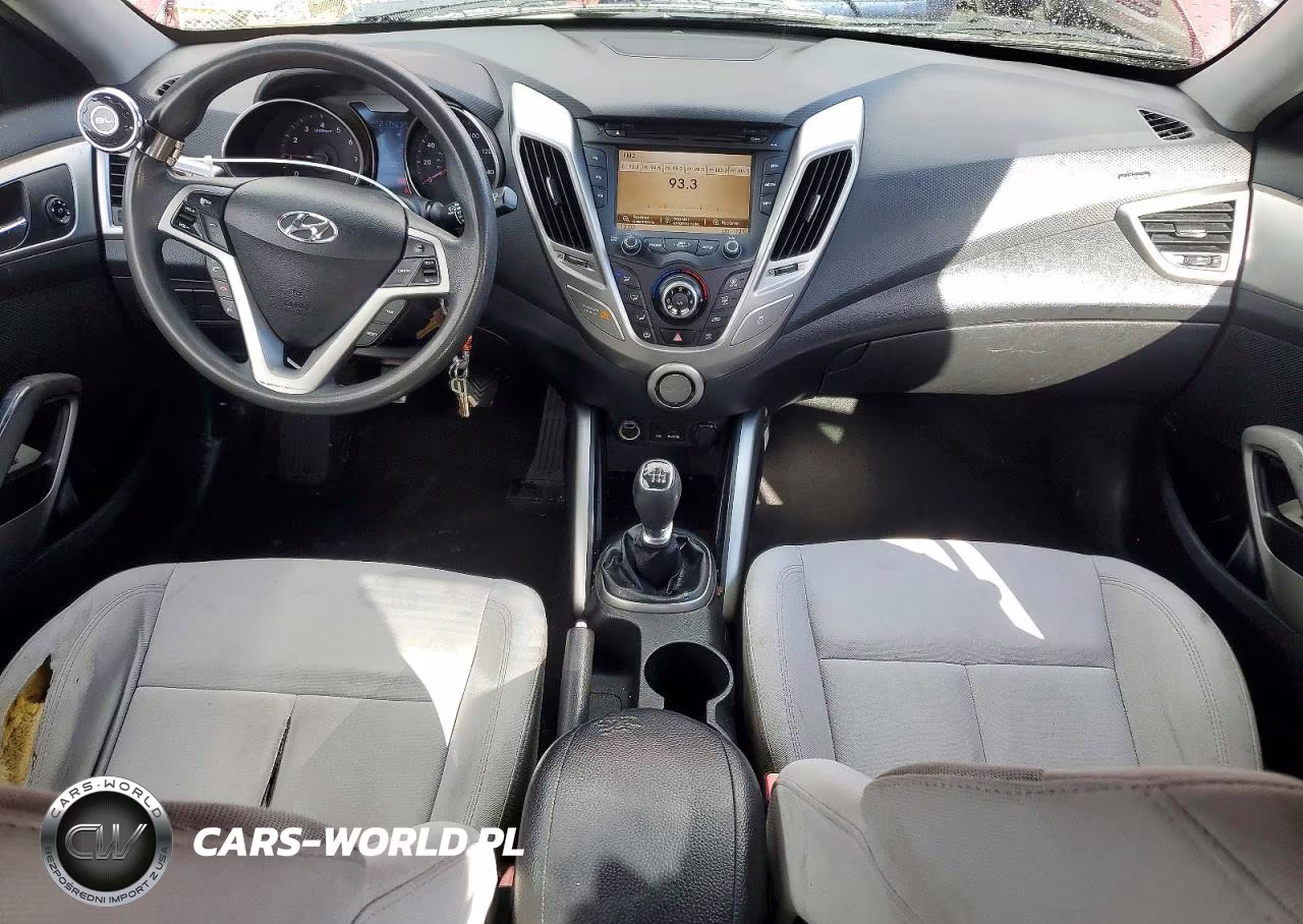 2013 Hyundai Veloster VIN:KMHTC6AD5DU093164 - 8