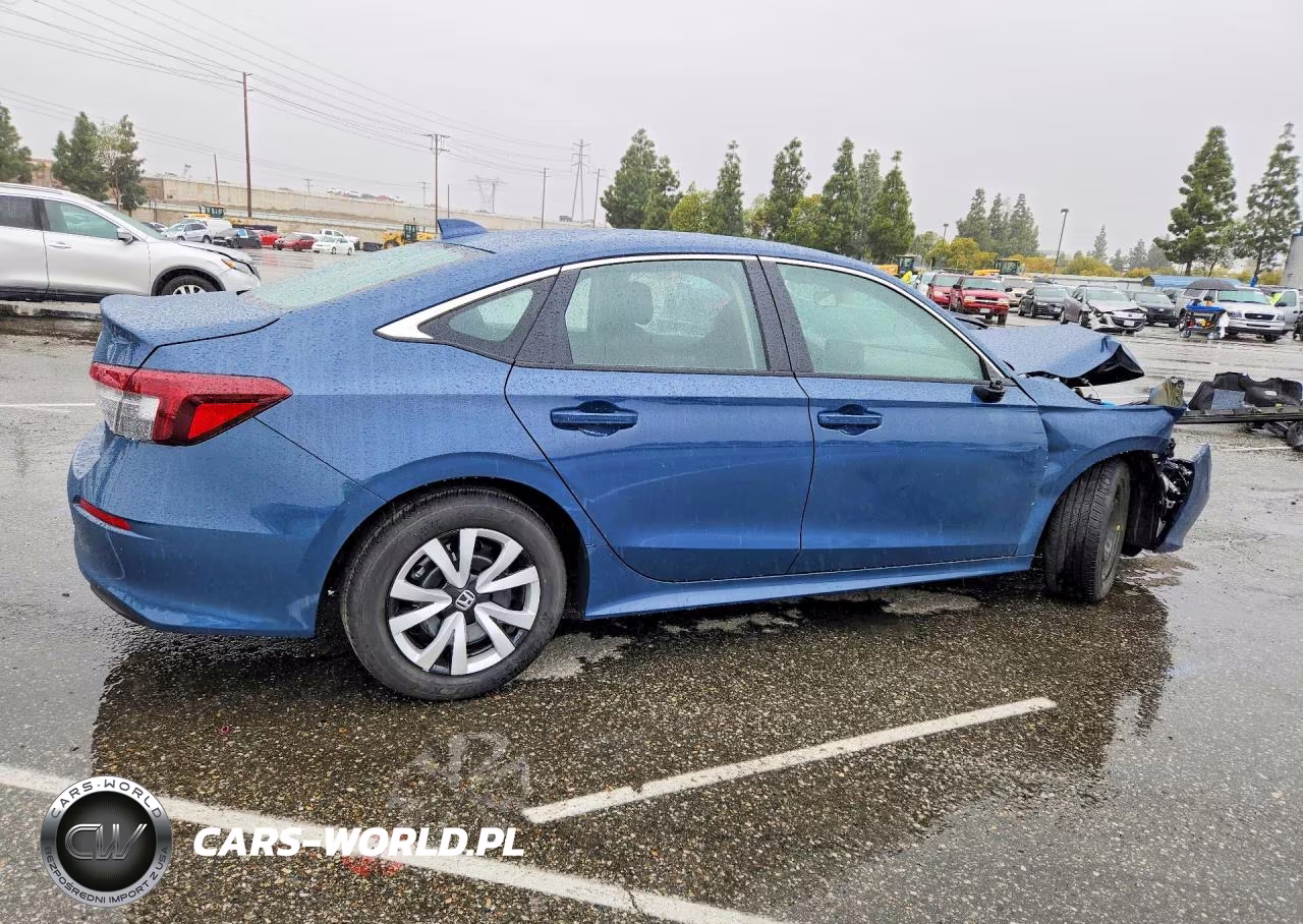 2026 Honda Civic Lx VIN:2HGFE2F20TH544242 - 3