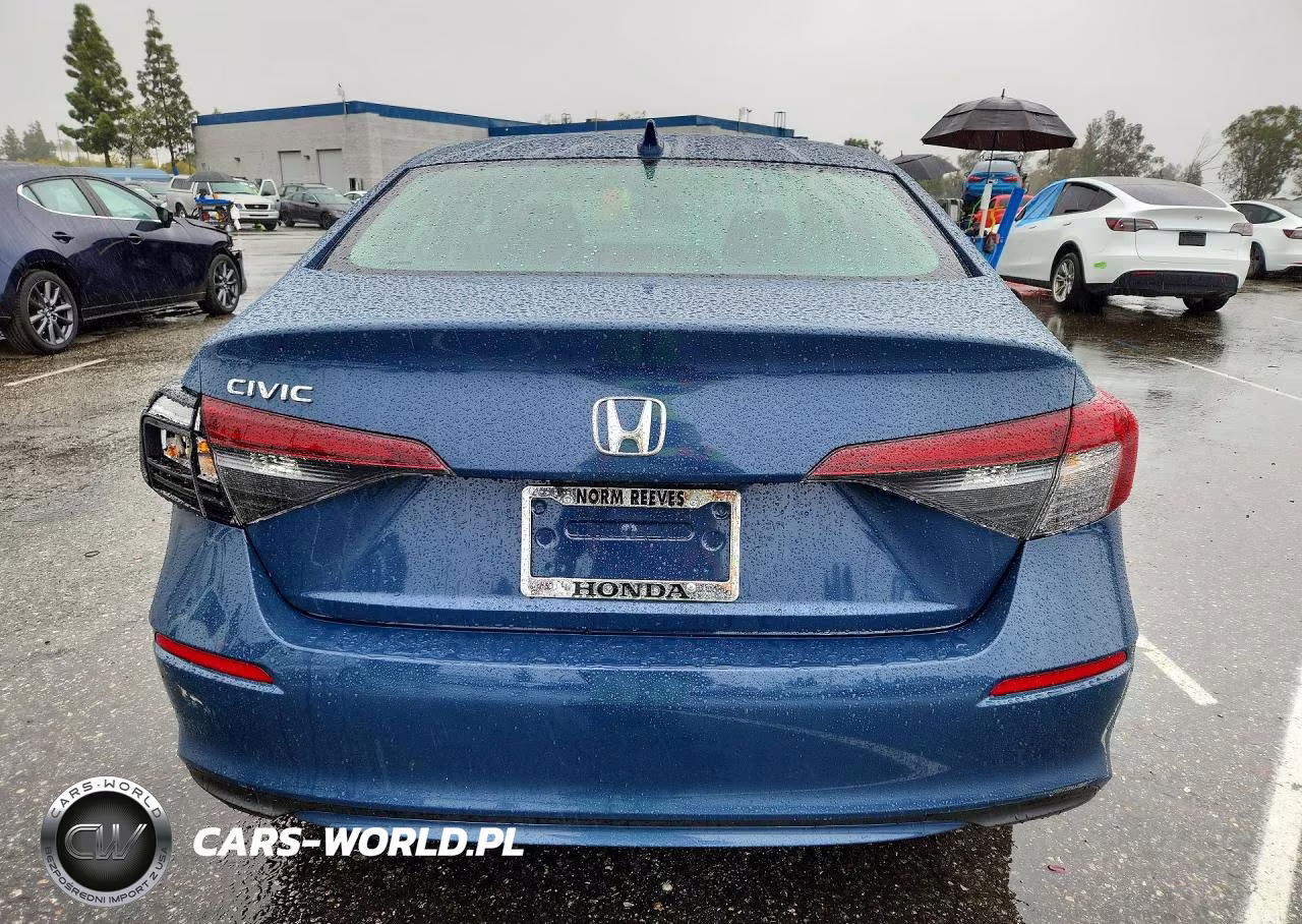 2026 Honda Civic Lx VIN:2HGFE2F20TH544242 - 6