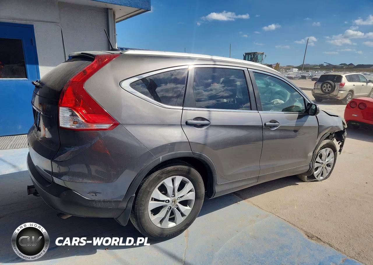 2014 Honda Cr-V Exl VIN:2HKRM3H74EH510554 - 3