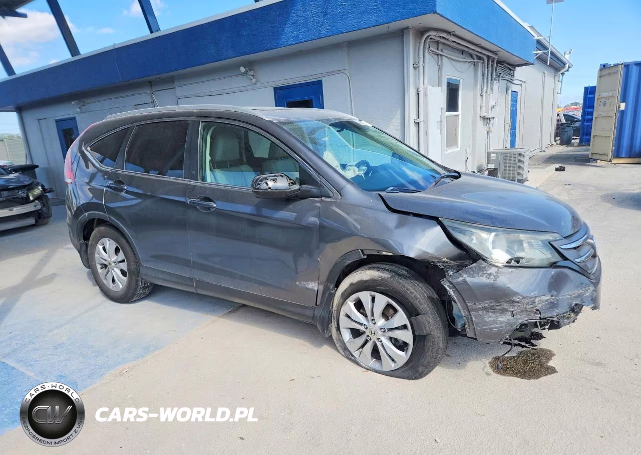 2014 Honda Cr-V Exl VIN:2HKRM3H74EH510554 - 4