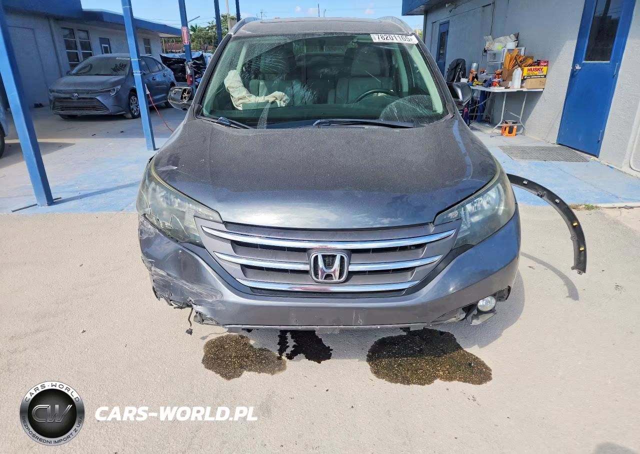 2014 Honda Cr-V Exl VIN:2HKRM3H74EH510554 - 5