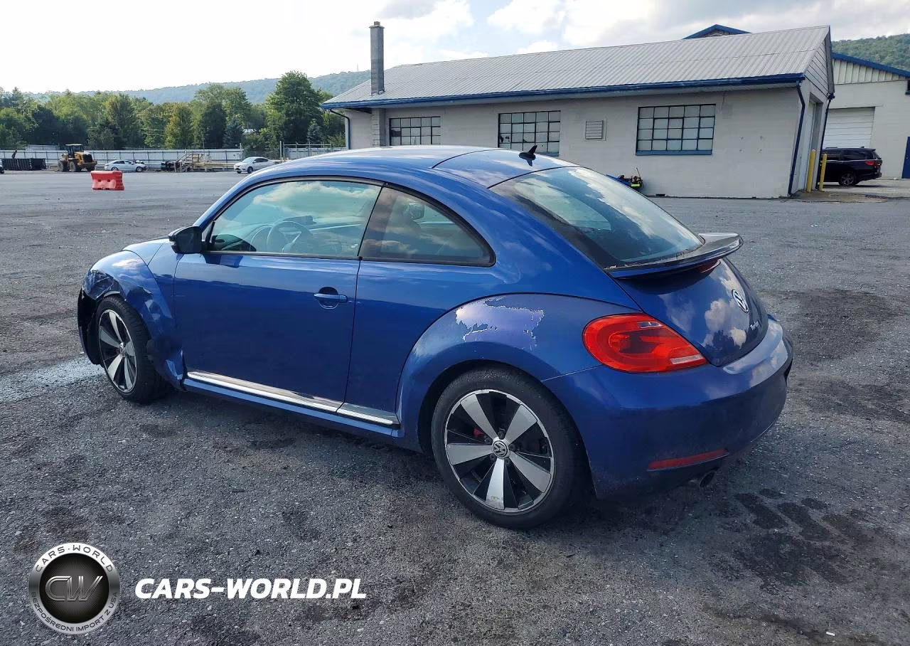 2012 Volkswagen Beetle Turbo VIN:3VW4A7AT0CM644743 - 2