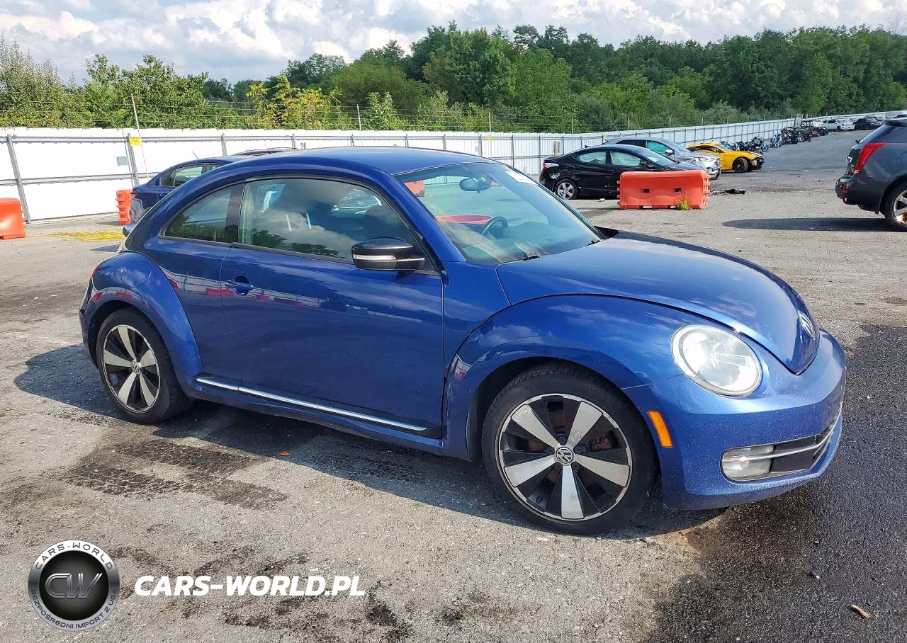 2012 Volkswagen Beetle Turbo VIN:3VW4A7AT0CM644743 - 4
