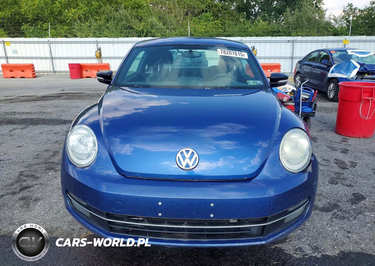 2012 Volkswagen Beetle Turbo VIN:3VW4A7AT0CM644743 - 5