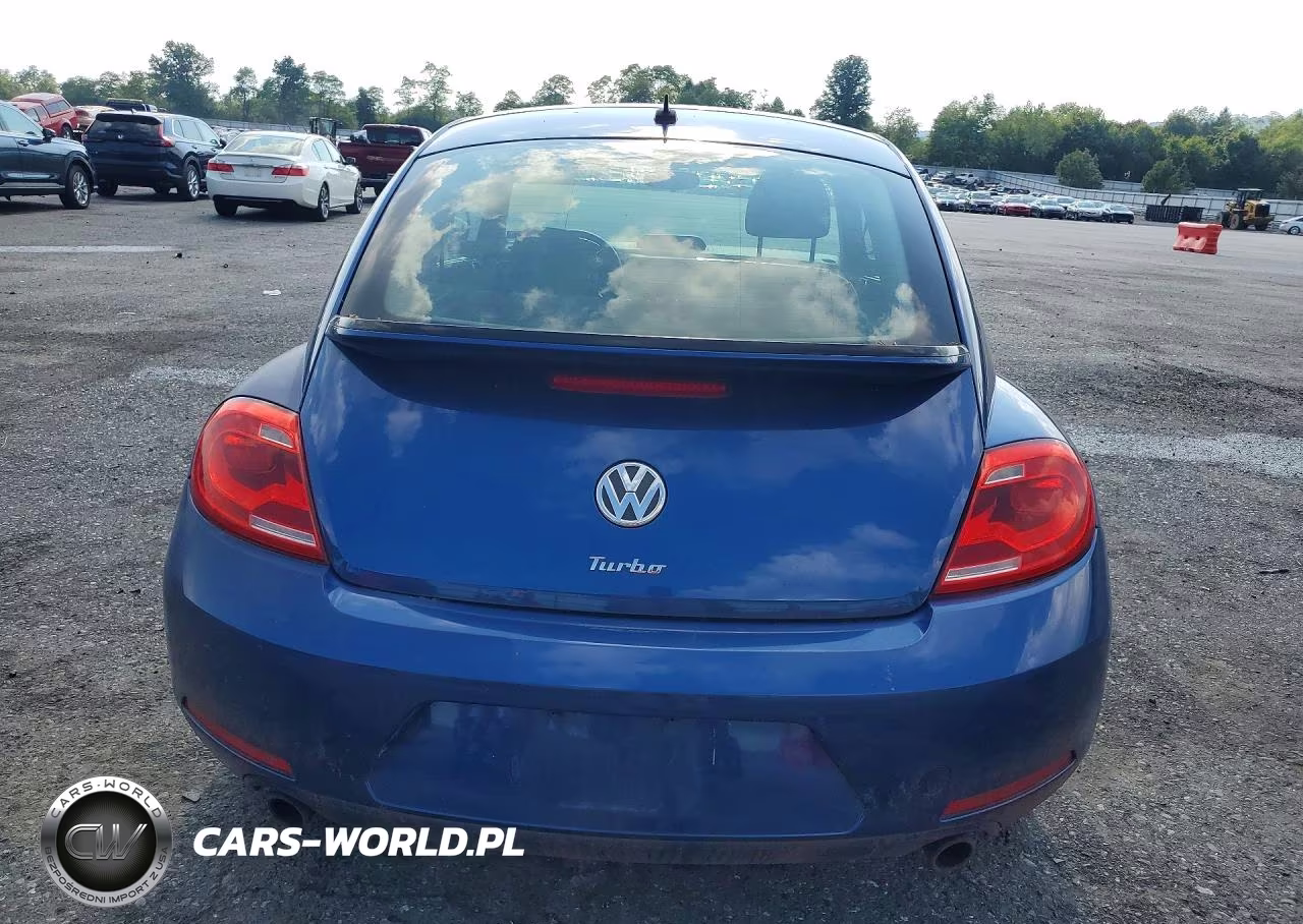 2012 Volkswagen Beetle Turbo VIN:3VW4A7AT0CM644743 - 6