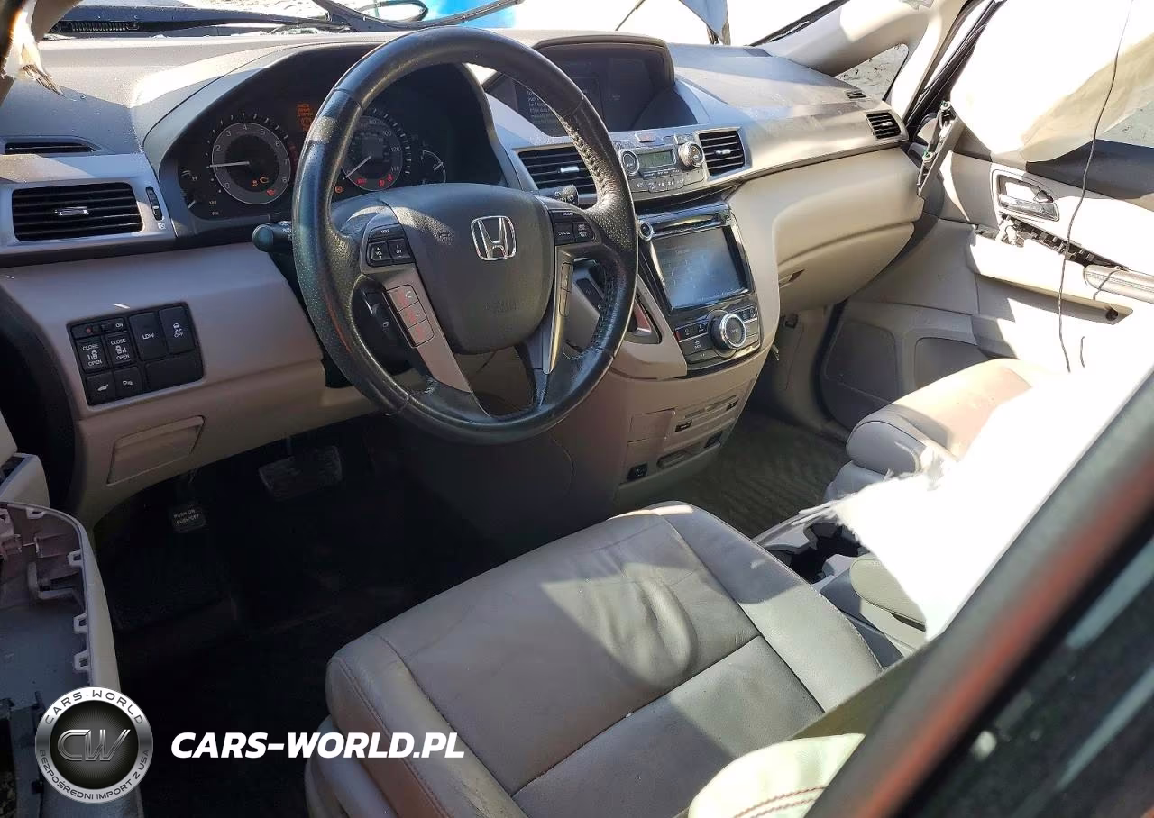 2014 Honda Odyssey Touring VIN:5FNRL5H93EB041066 - 8
