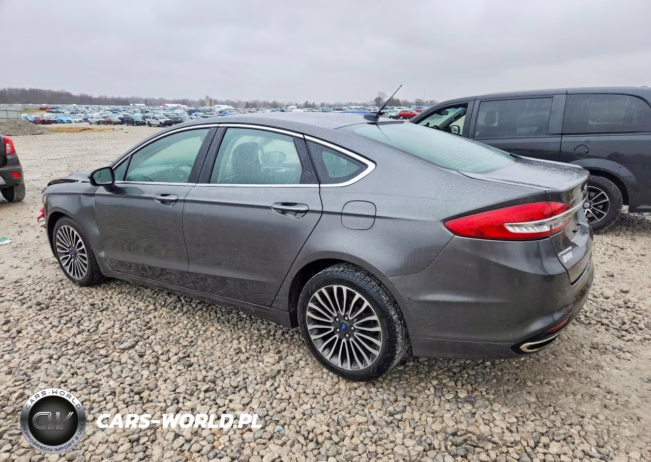 2017 Ford Fusion Se VIN:3FA6P0T98HR406013 - 2