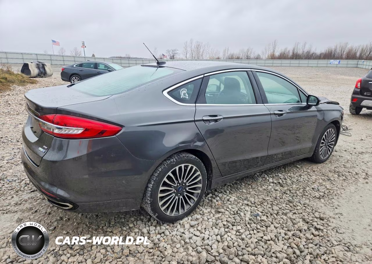 2017 Ford Fusion Se VIN:3FA6P0T98HR406013 - 3