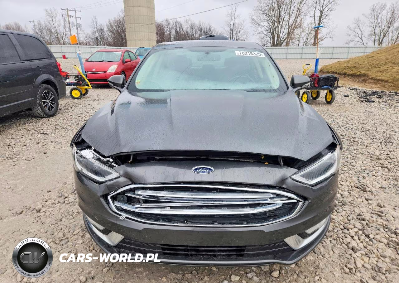 2017 Ford Fusion Se VIN:3FA6P0T98HR406013 - 5