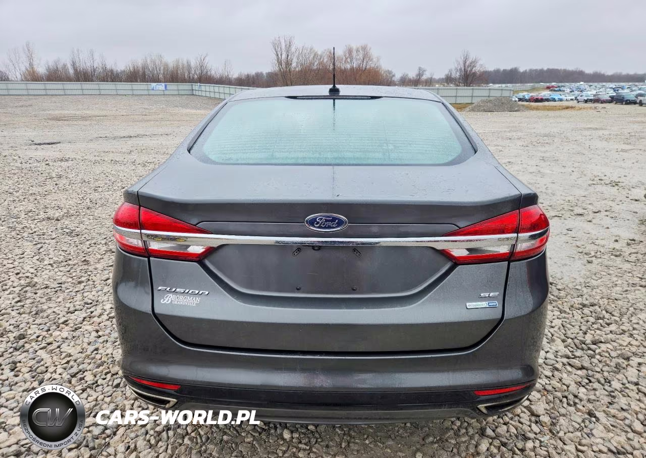 2017 Ford Fusion Se VIN:3FA6P0T98HR406013 - 6
