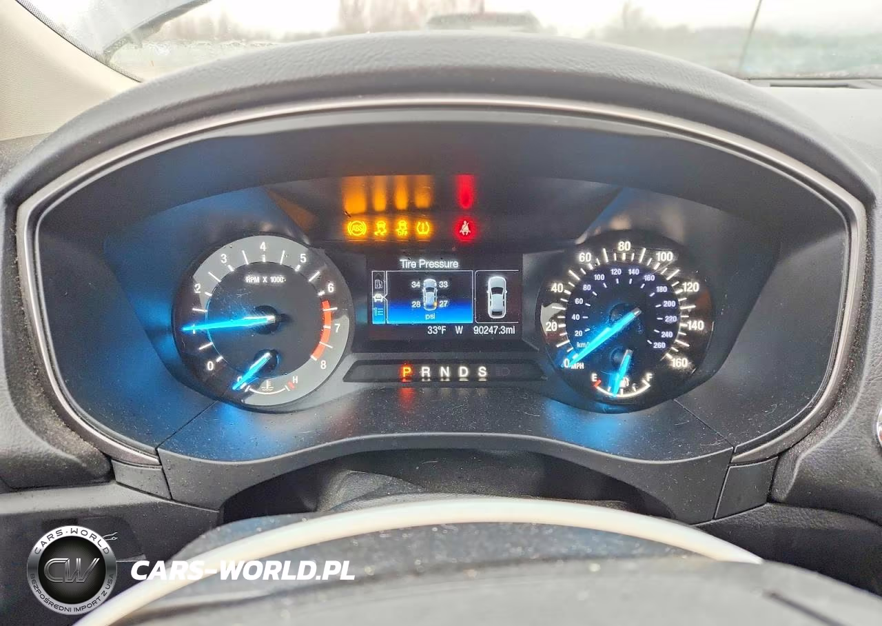 2017 Ford Fusion Se VIN:3FA6P0T98HR406013 - 9
