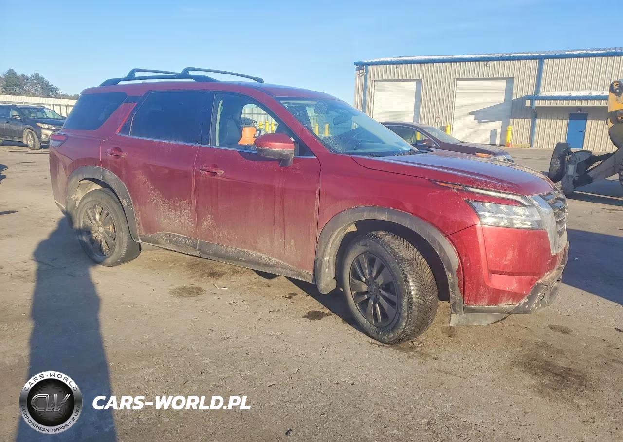 2022 Nissan Pathfinder Sv VIN:5N1DR3BD9NC237306 - 4