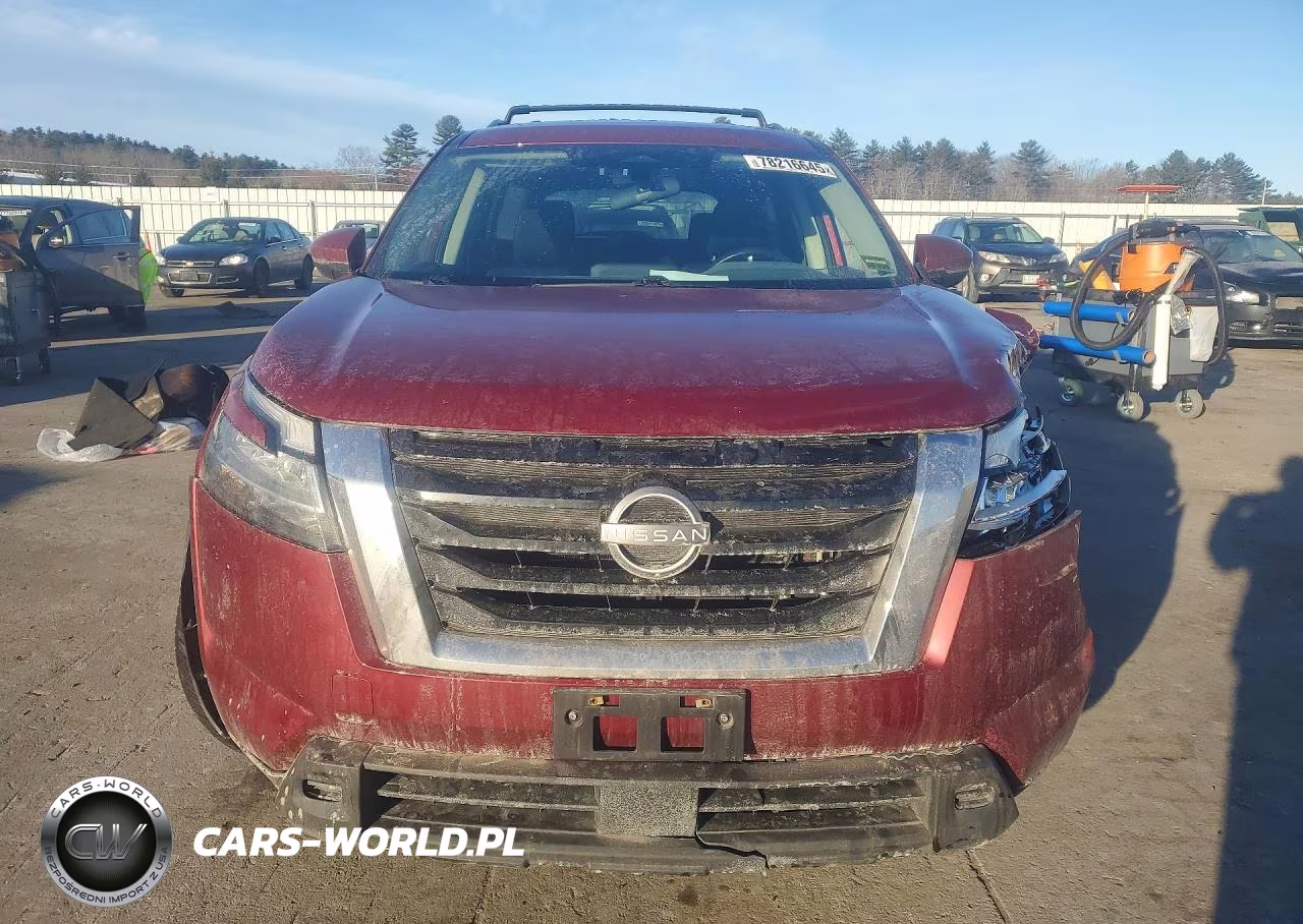 2022 Nissan Pathfinder Sv VIN:5N1DR3BD9NC237306 - 5