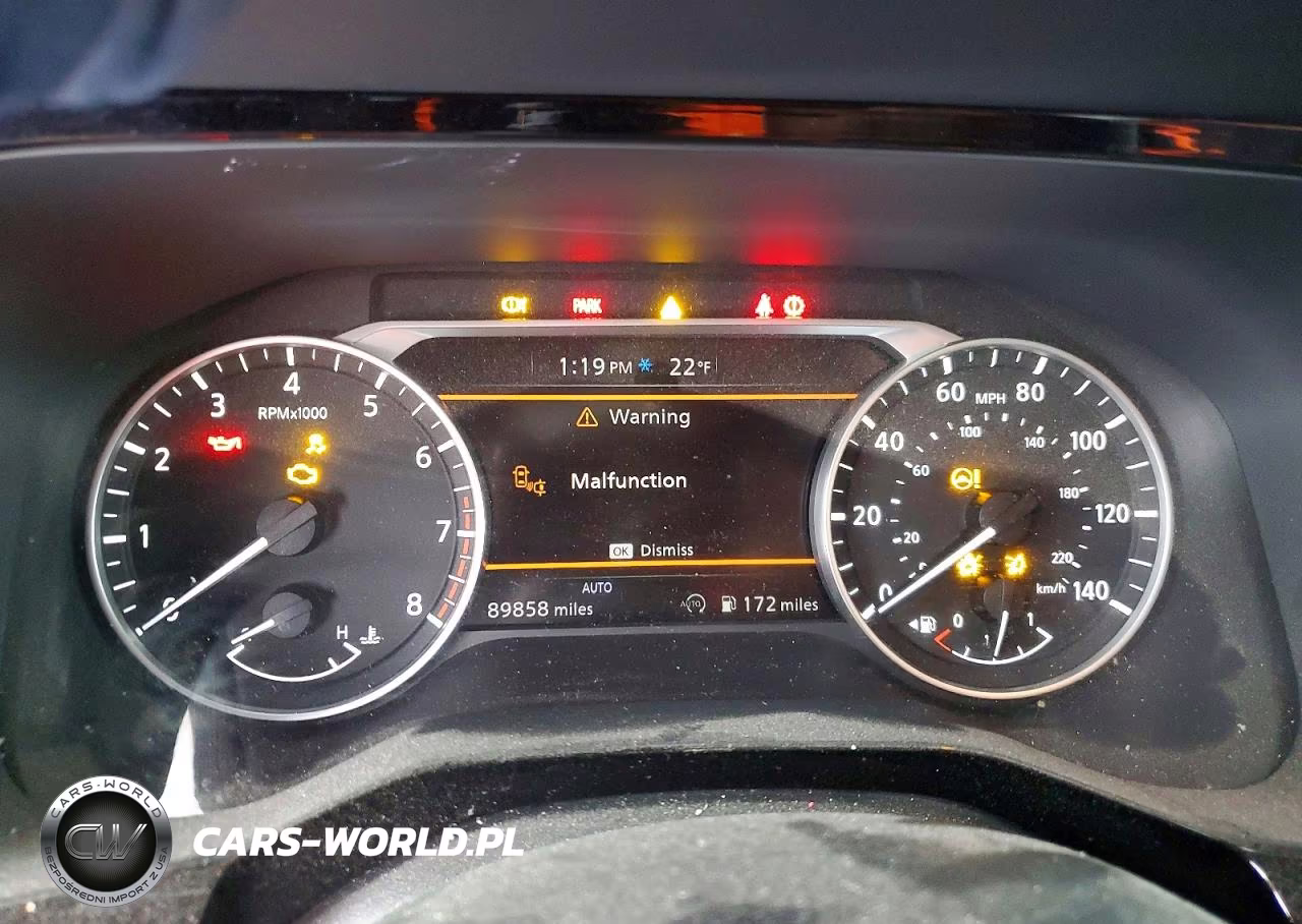 2022 Nissan Pathfinder Sv VIN:5N1DR3BD9NC237306 - 9