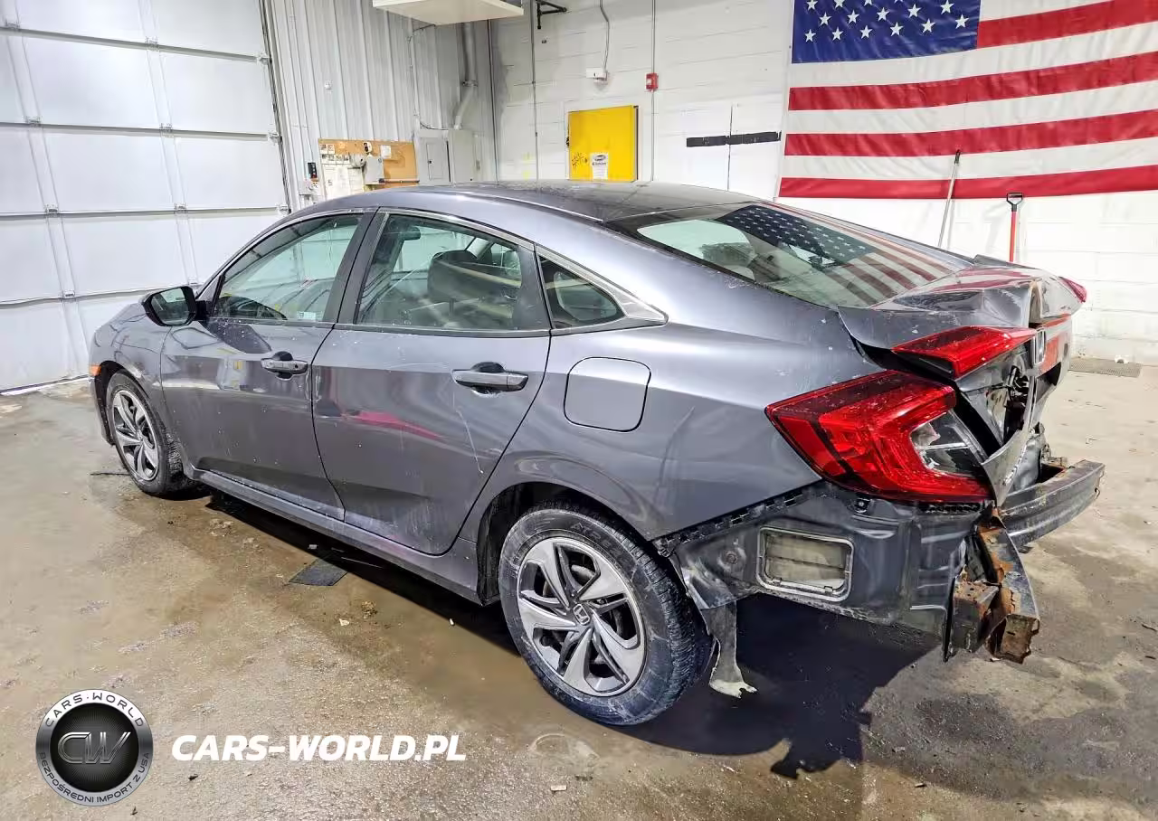 2019 Honda Civic Lx VIN:2HGFC2F62KH538336 - 2
