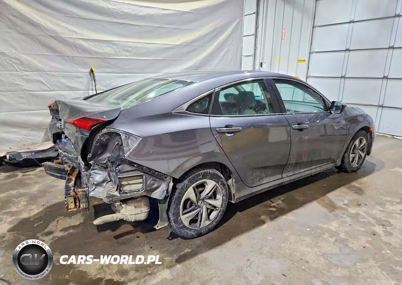 2019 Honda Civic Lx VIN:2HGFC2F62KH538336 - 3