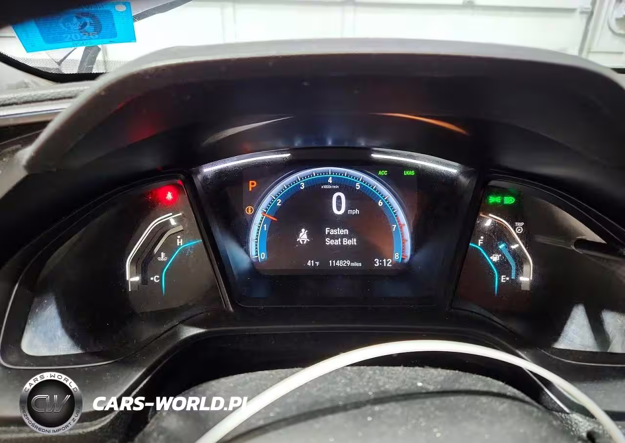 2019 Honda Civic Lx VIN:2HGFC2F62KH538336 - 9