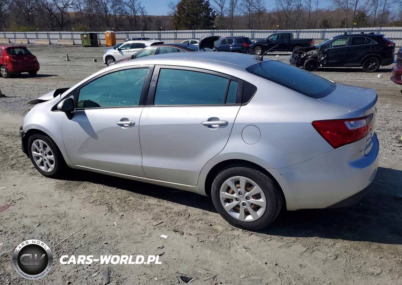 2012 Kia Rio Lx VIN:KNADM4A36C6089870 - 2