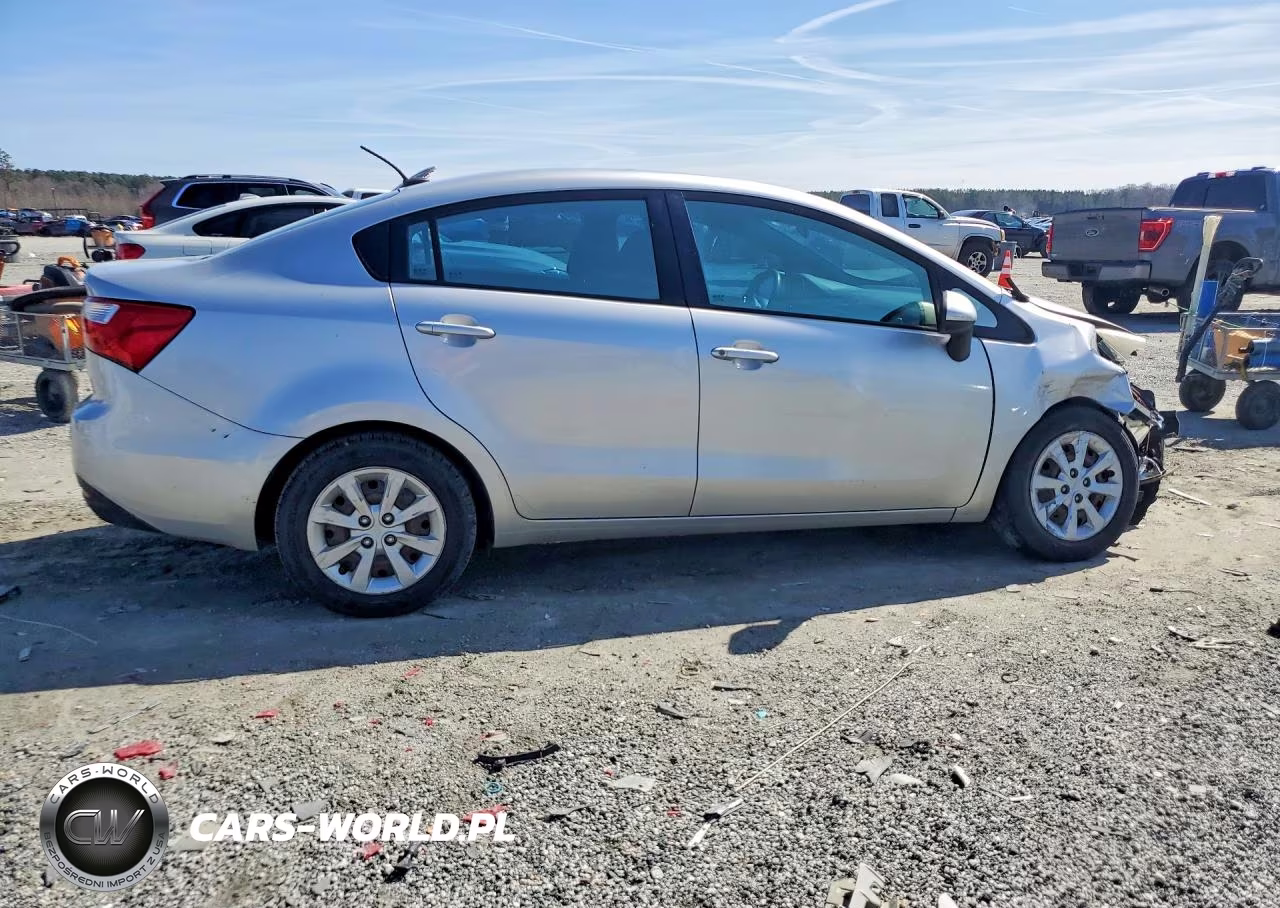 2012 Kia Rio Lx VIN:KNADM4A36C6089870 - 3