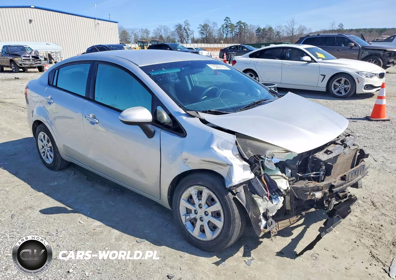 2012 Kia Rio Lx VIN:KNADM4A36C6089870 - 4