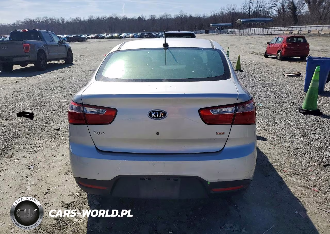 2012 Kia Rio Lx VIN:KNADM4A36C6089870 - 6