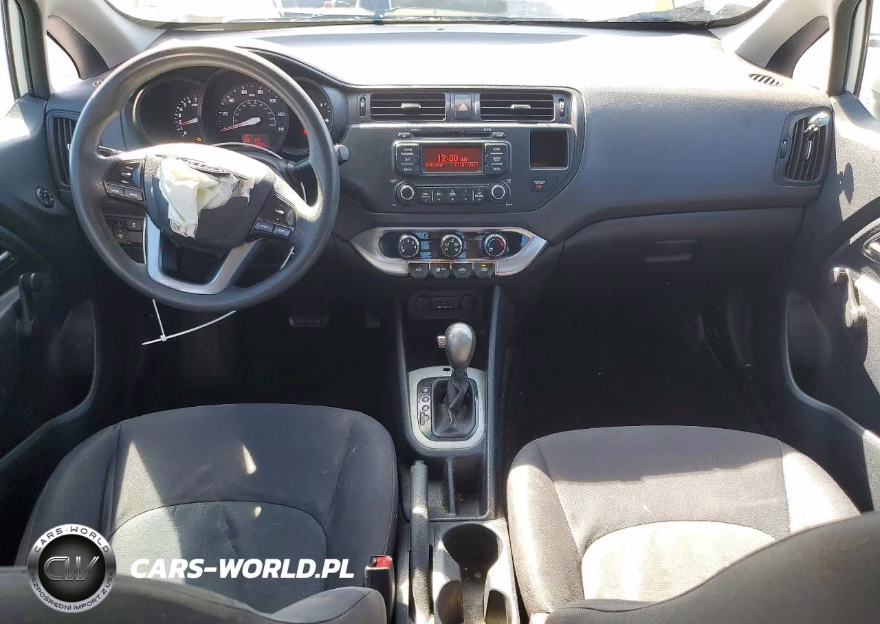 2012 Kia Rio Lx VIN:KNADM4A36C6089870 - 8