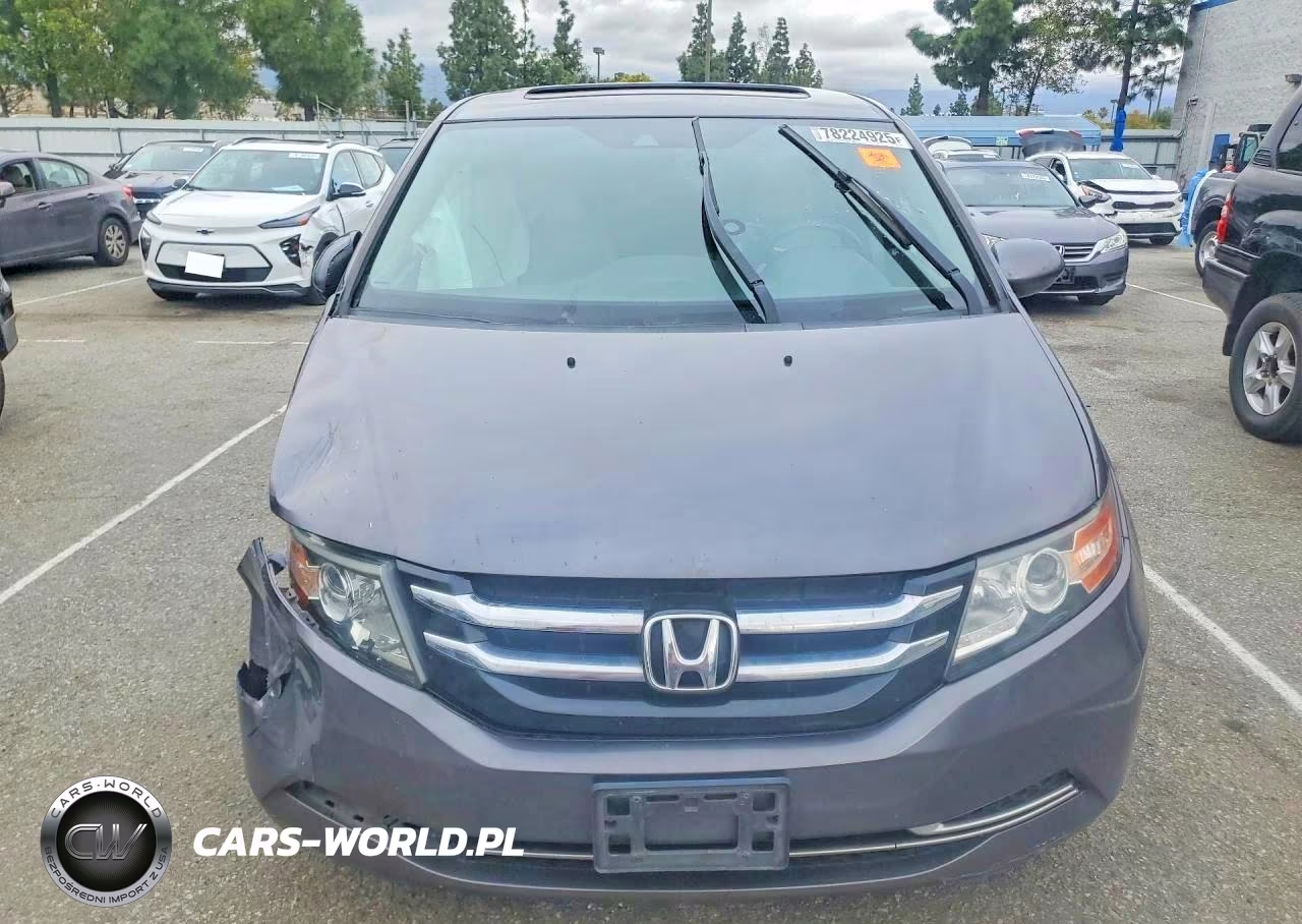 2015 Honda Odyssey Exl VIN:5FNRL5H65FB123940 - 5
