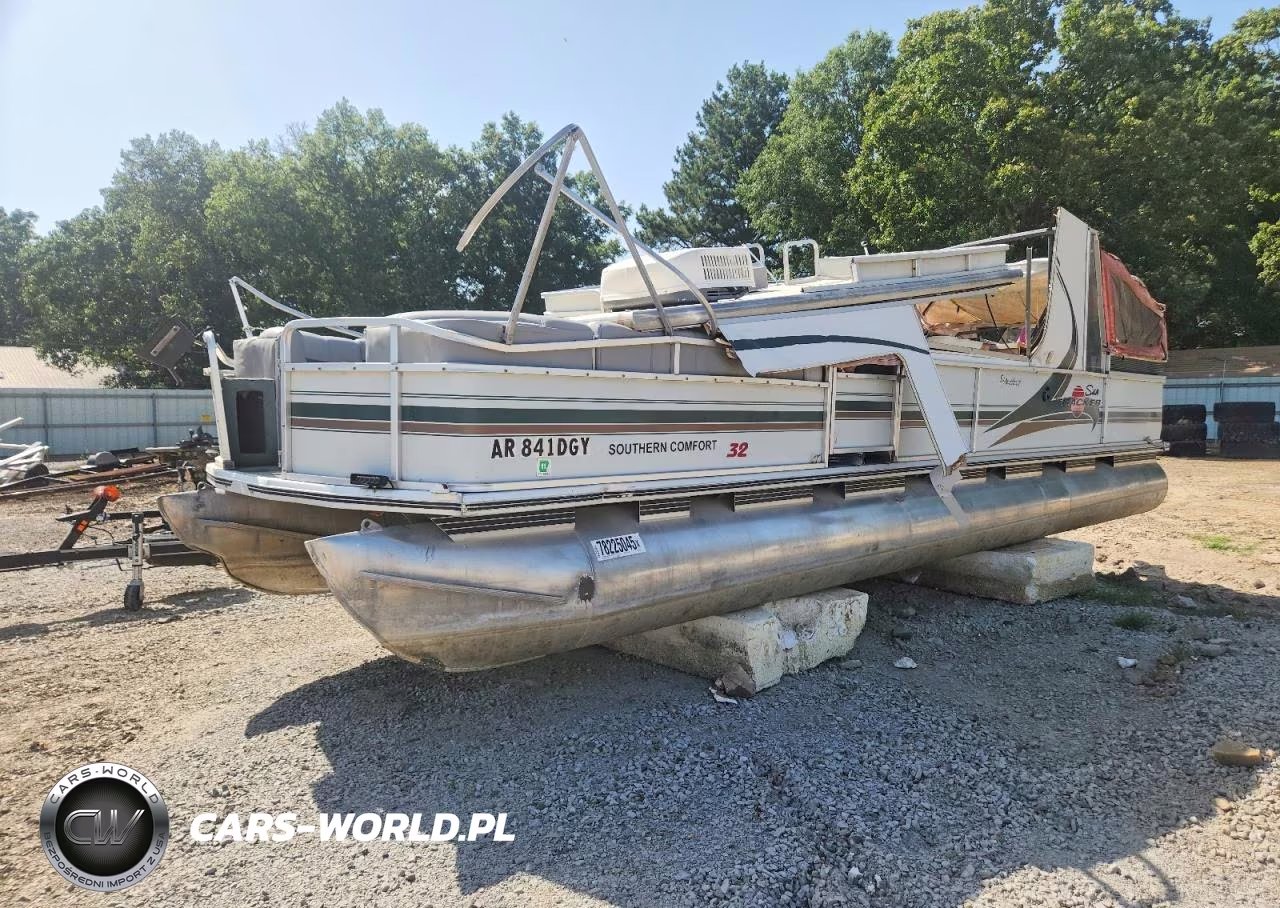 2000 Yg1D Super Glide - Pontoon Boat VIN:BUJ60970D000 - 2