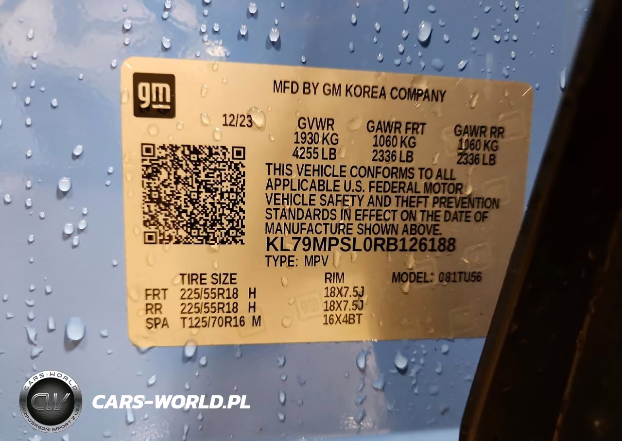 2024 Chevrolet Trailblazer Lt VIN:KL79MPSL0RB126188 - 14