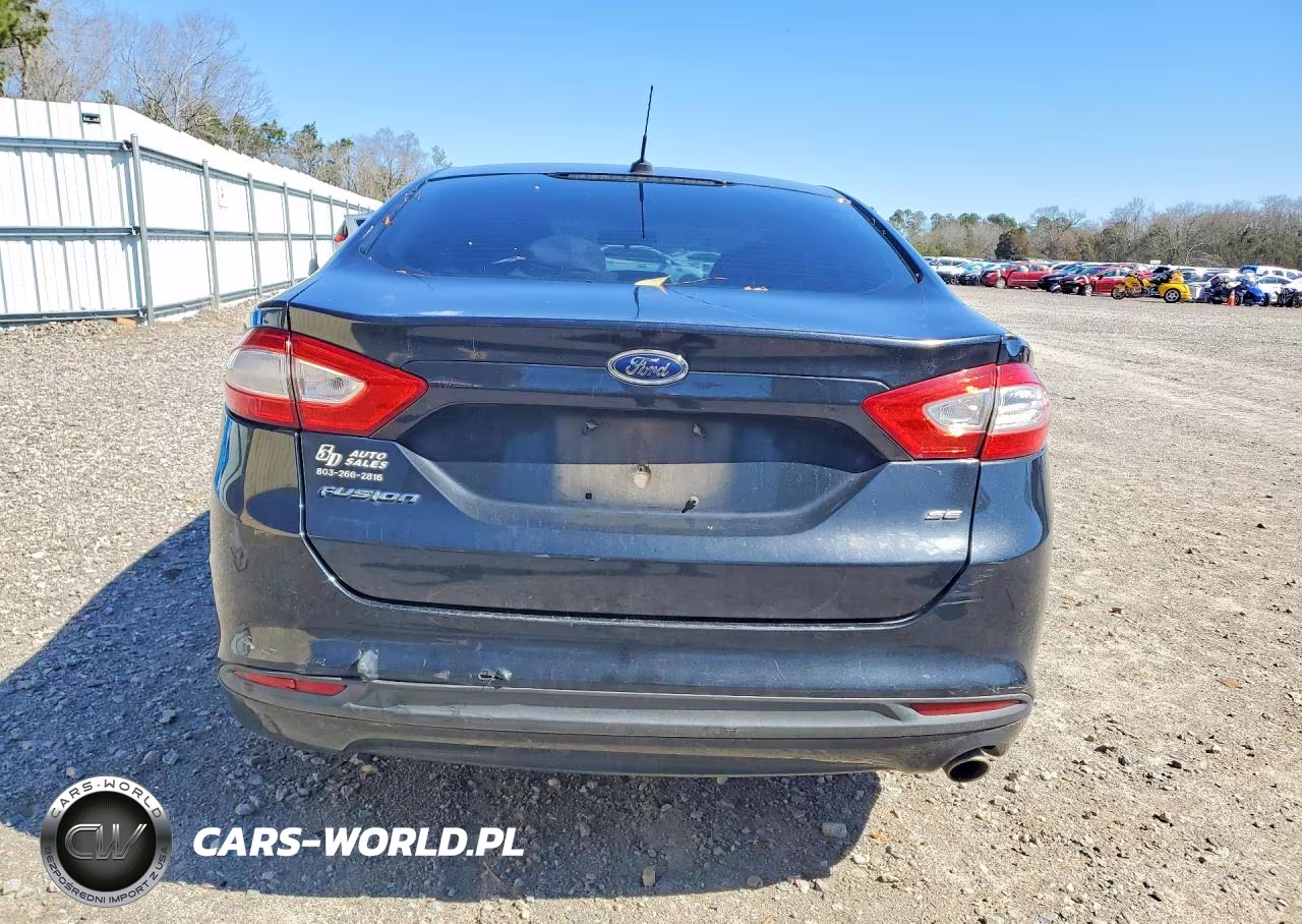 2014 Ford Fusion Se VIN:3FA6P0H74ER130206 - 6