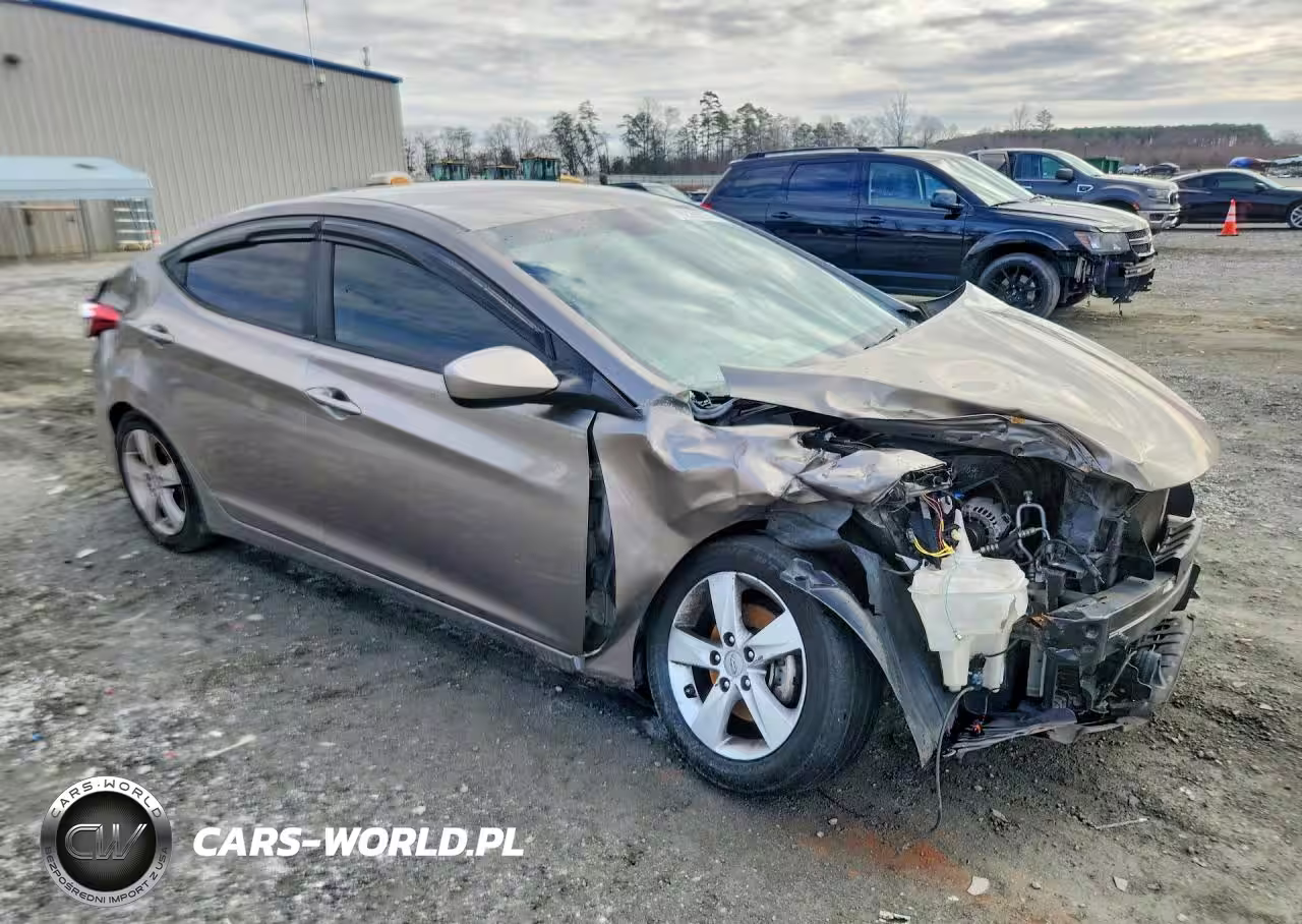 2013 Hyun Elantra Gls VIN:5NPDH4AE3DH310809 - 4