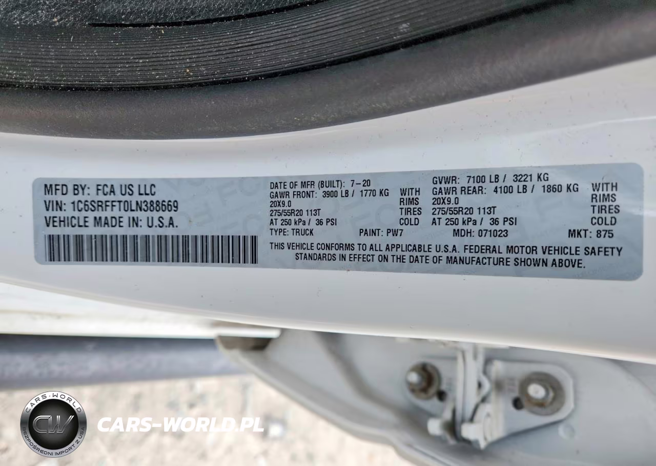 2020 Ram 1500 Big Horn-Lone Star VIN:1C6SRFFT0LN388669 - 13