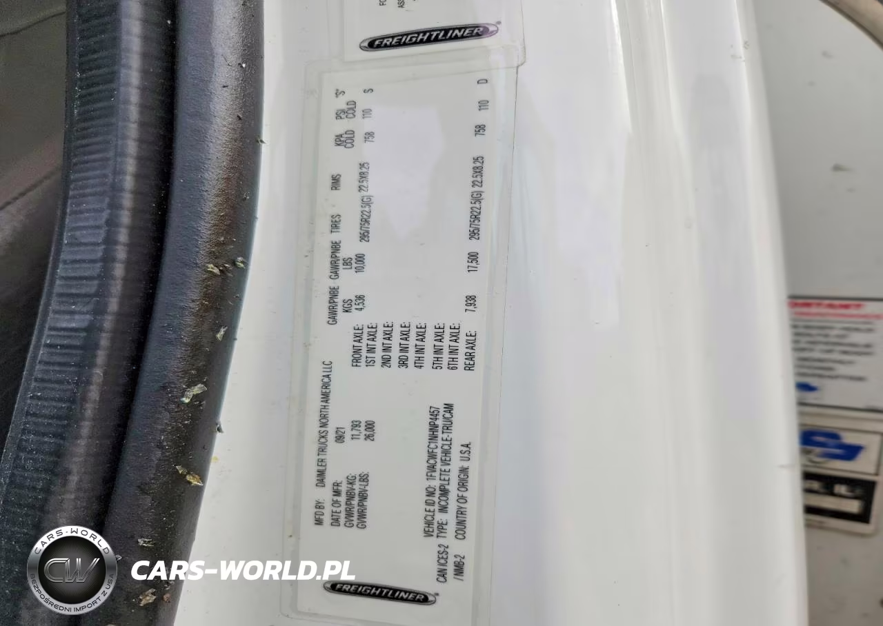 2022 Freightliner Business Class M2 Box Truck VIN:1FVACWFC1NHNP4457 - 13