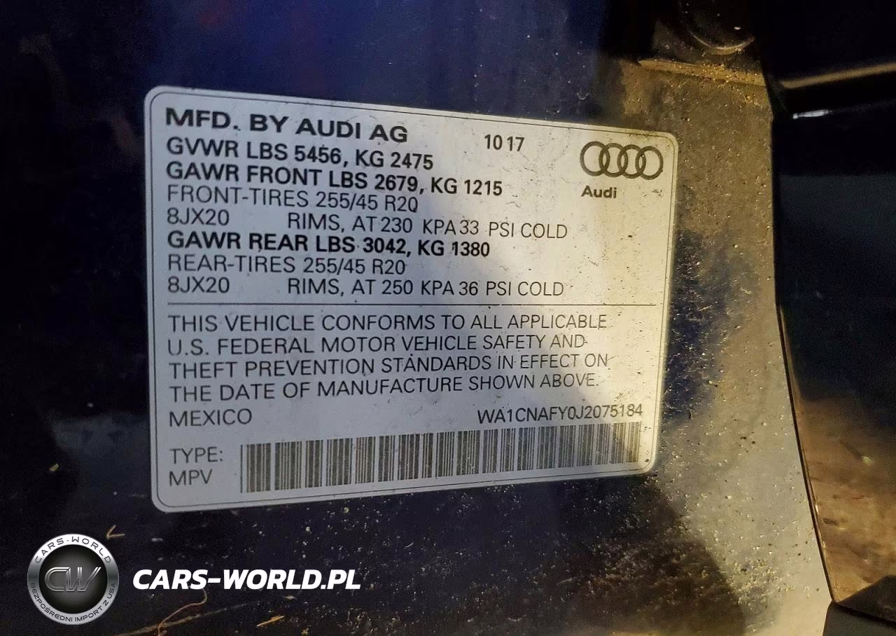 2018 Audi Q5 Prestige VIN:WA1CNAFY0J2075184 - 14