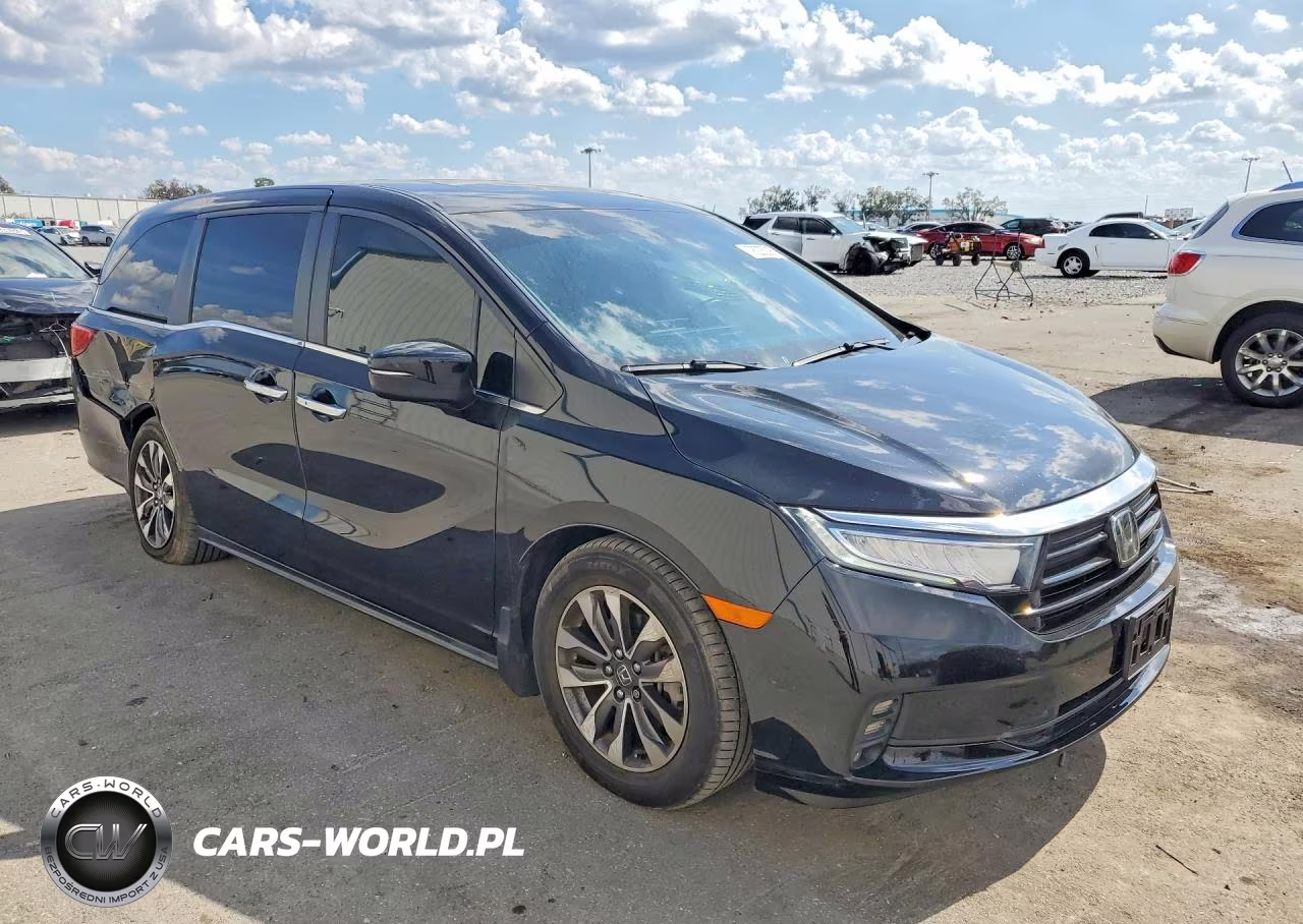 2022 Honda Odyssey Exl VIN:5FNRL6H77NB010214 - 4