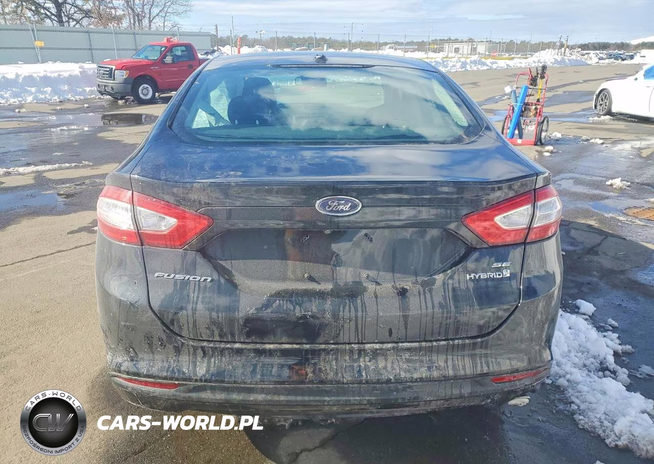2014 Ford Fusion Se Hybrid VIN:3FA6P0LU5ER295694 - 5