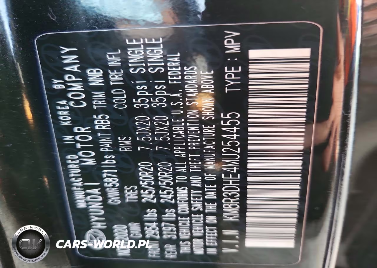 2021 Hyundai Palisade Sel VIN:KM8R3DHE4MU254455 - 12