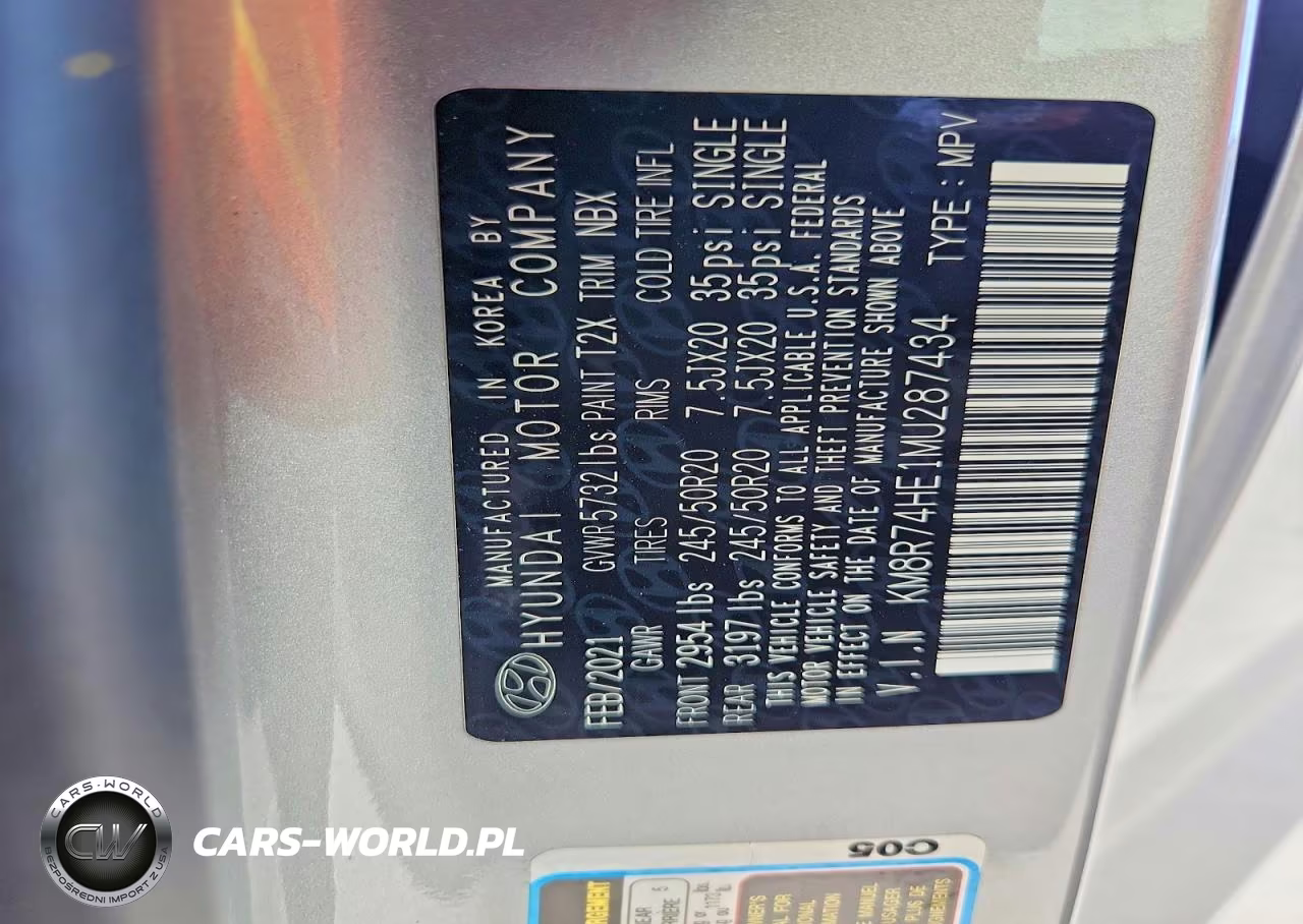 2021 Hyundai Palisade Calligraphy VIN:KM8R74HE1MU287434 - 13
