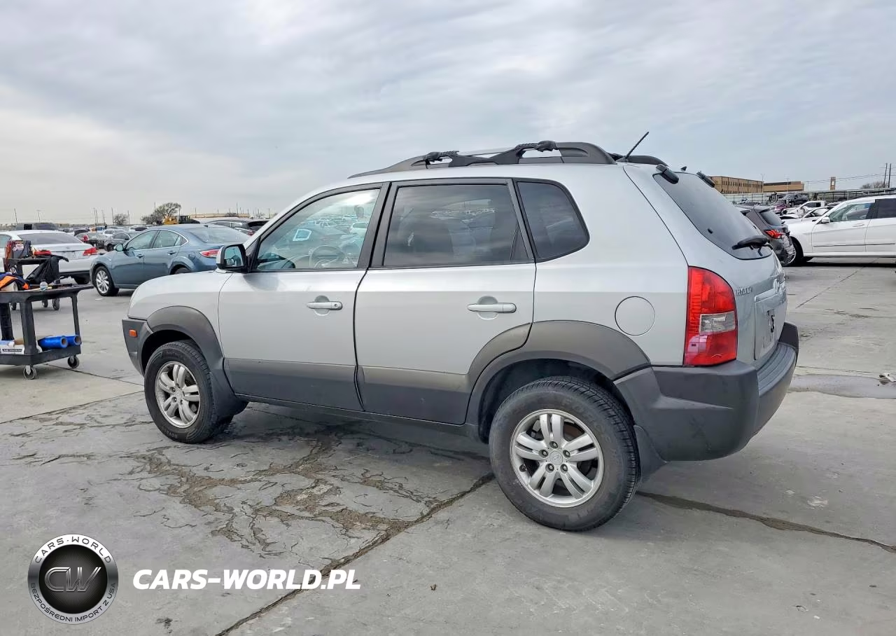 2007 Hyundai Tucson Se VIN:KM8JN12D07U611981 - 2