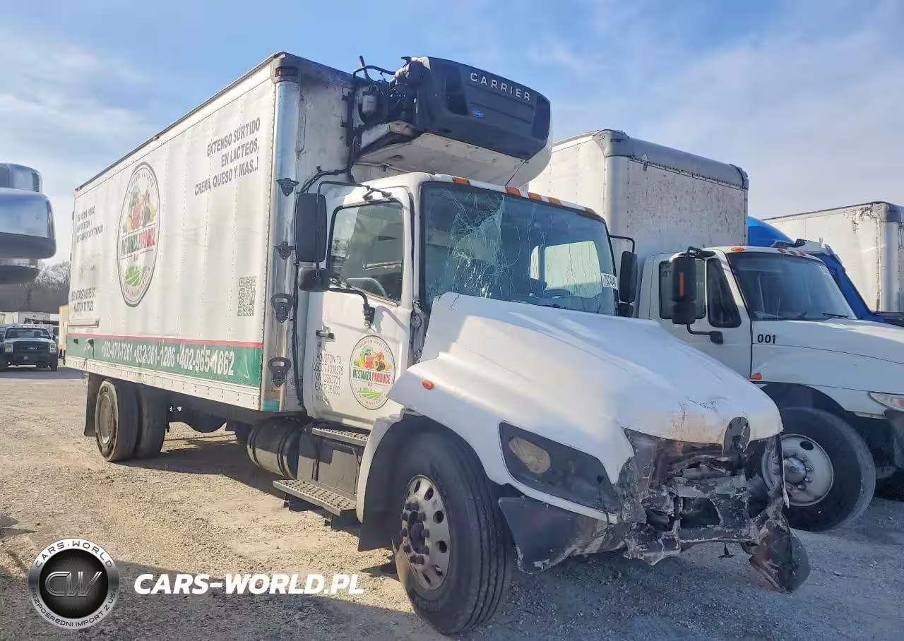 2007 Hino 268 Refrigerated Box Truck