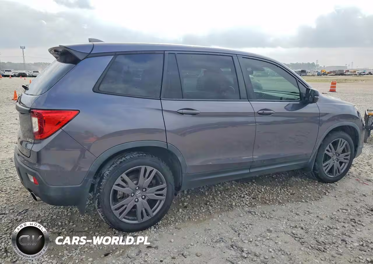 2020 Honda Passport Exl VIN:5FNYF7H52LB005894 - 3