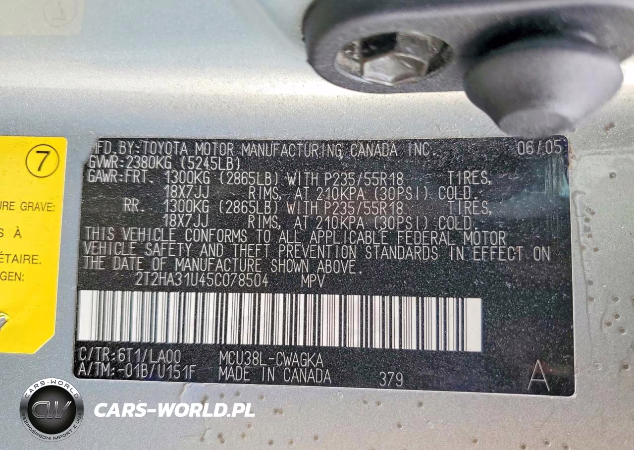2005 Lexus Rx 330 Base VIN:2T2HA31U45C078504 - 14