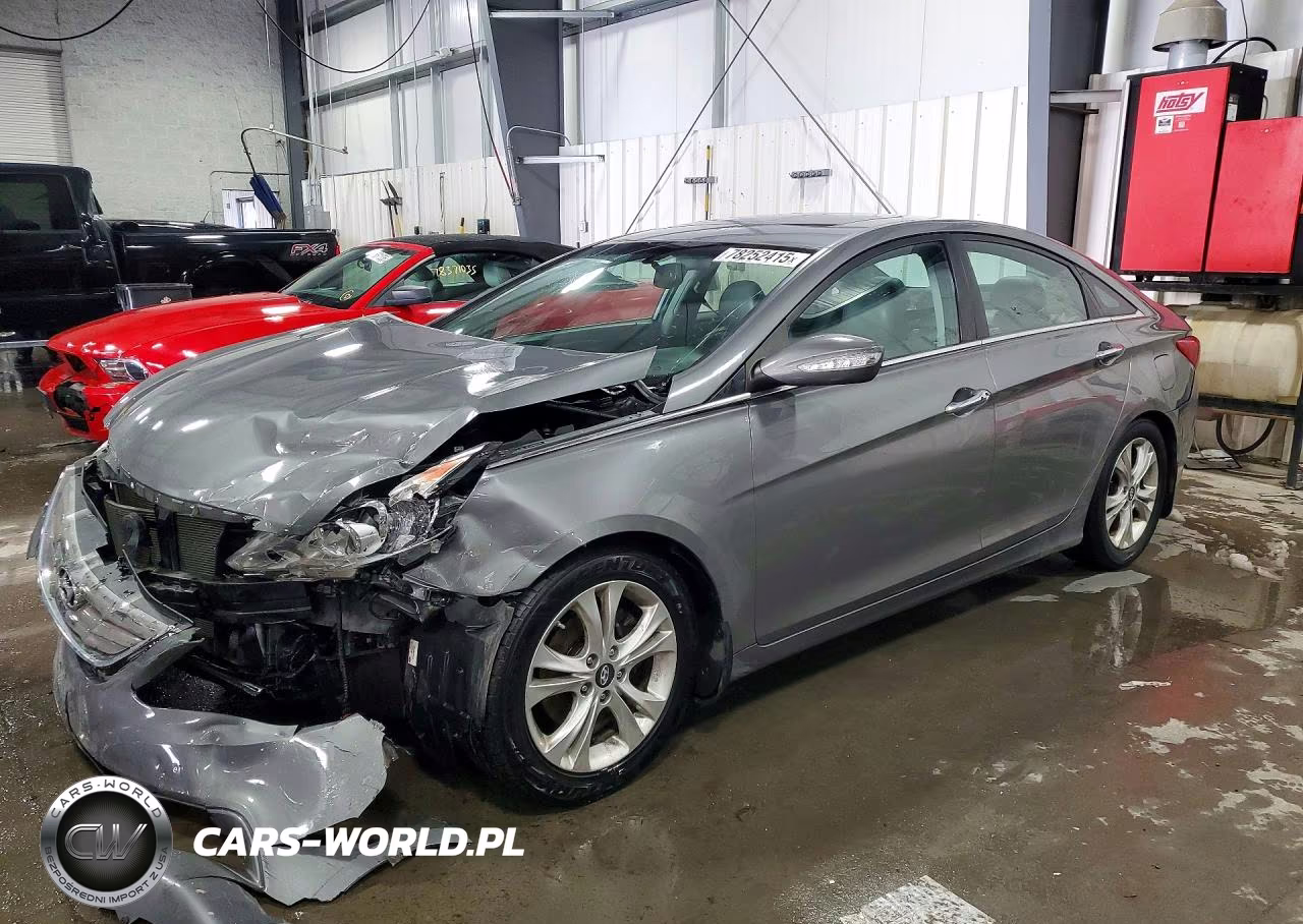 2013 Hyundai Sonata Limited VIN:5NPEC4AC0DH772598 - 1