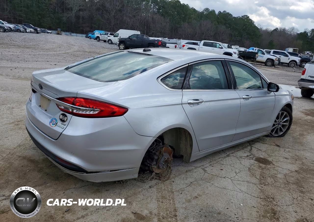 2017 Ford Fusion Se VIN:3FA6P0HD6HR350747 - 3