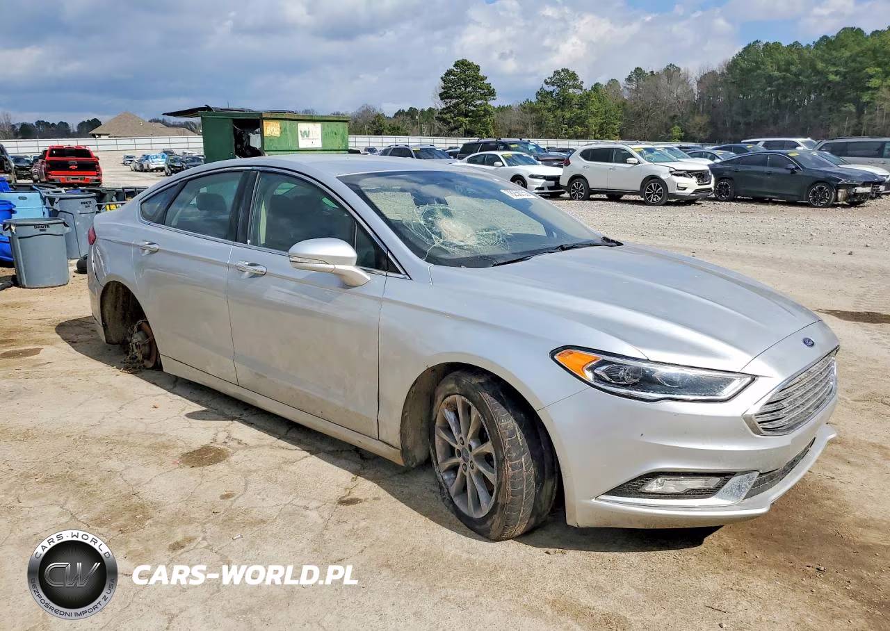 2017 Ford Fusion Se VIN:3FA6P0HD6HR350747 - 4