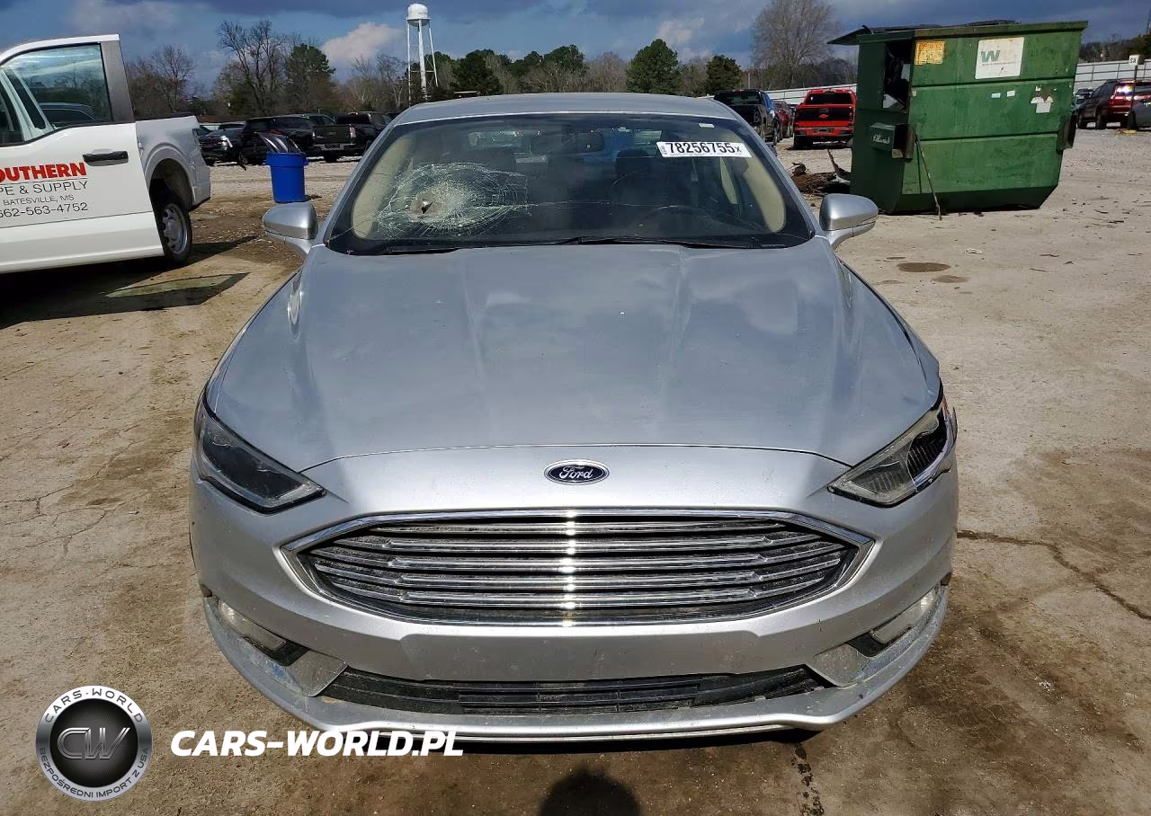 2017 Ford Fusion Se VIN:3FA6P0HD6HR350747 - 5