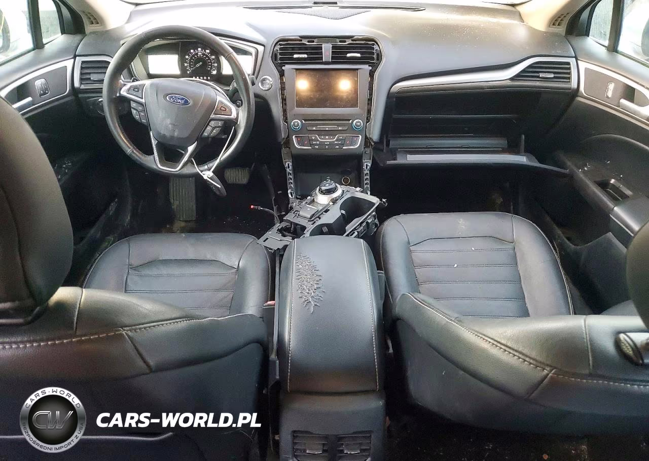 2017 Ford Fusion Se VIN:3FA6P0HD6HR350747 - 8