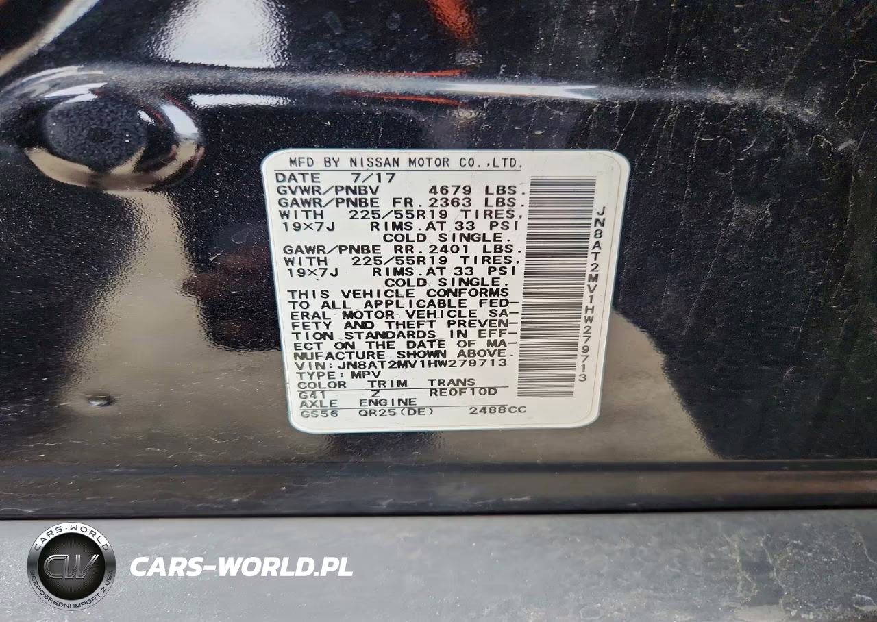 2017 Nissan Rogue S VIN:JN8AT2MV1HW279713 - 12